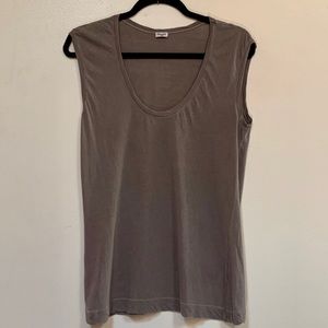 Splendid gray sleeveless top.